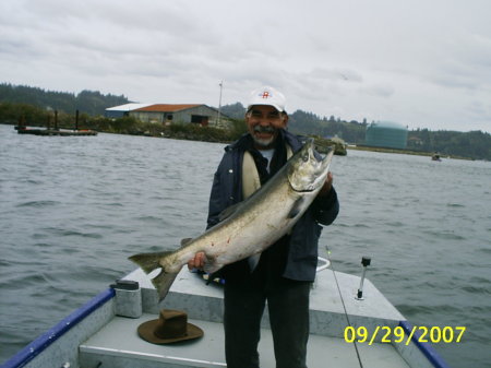 32 lb. King Salmon- Newport, Oregon