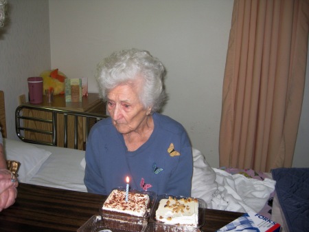Grandma's 98th birthday 11-20-09