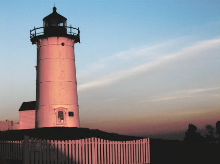 lighthouse in falmouth