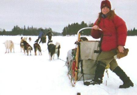 Dogsledding in Minnesota