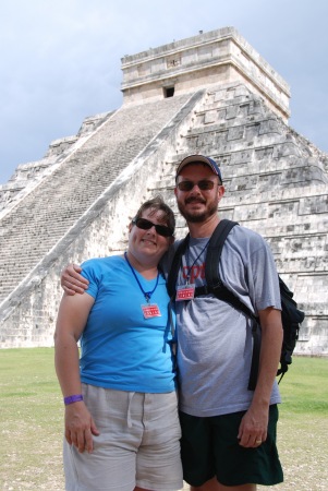 Me and Sam at Chichen Itza