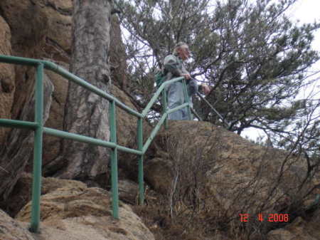 Hiking with friends