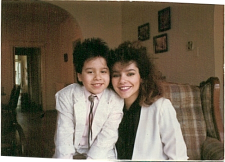 Christoper & I, spring 1989