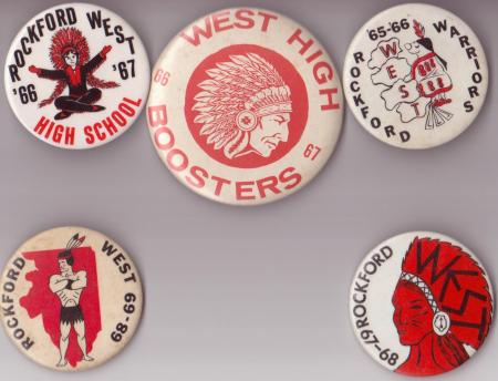 West HS Spirit Pins