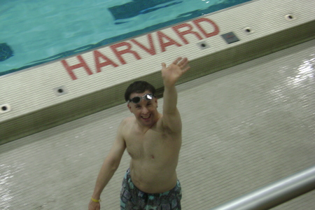 David Letellier at the Special Olympics 2009