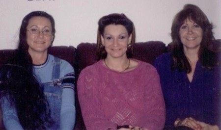 sister Lela, daughter lisa and I, X-mas 1997