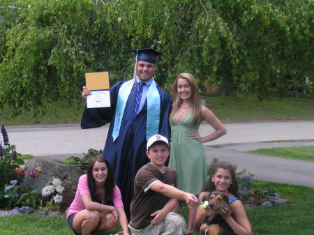 Shane's high school graduation 2008