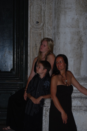 Me & my kids in Venice