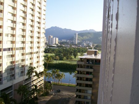 From our 12th floor Apartment in Waikiki