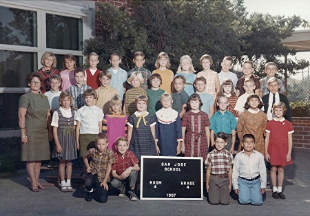 San Jose Elementary - 1967-1968 - 4th Grade