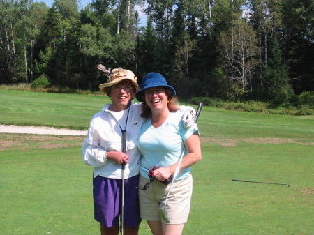 golf with my mom