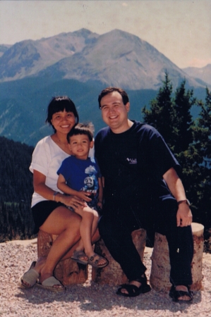 Family photo in Aspen 1998