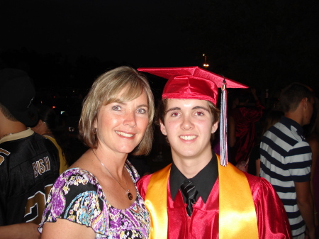 My oldest son's graduation..of course NFMHS!