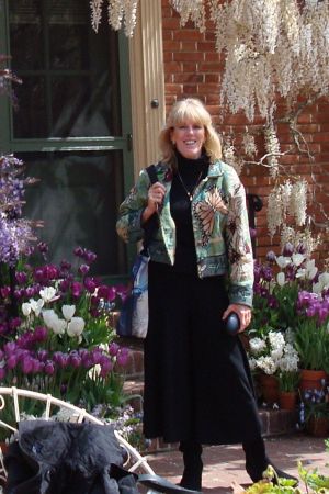 Jody at Filoli Gardens