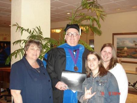 Receiving my Doctoral Degree-2006