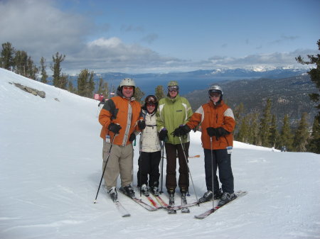 Skiing in Lake Tahoe