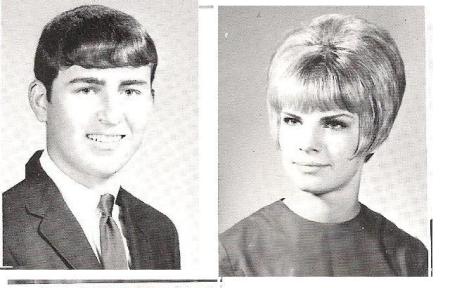 Larry and Doreen in HS 1967