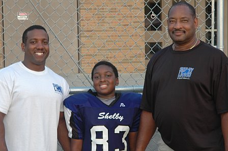 Husband, Son, and Father after football game