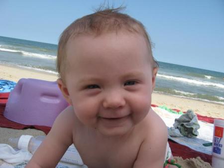 Beach baby Marley