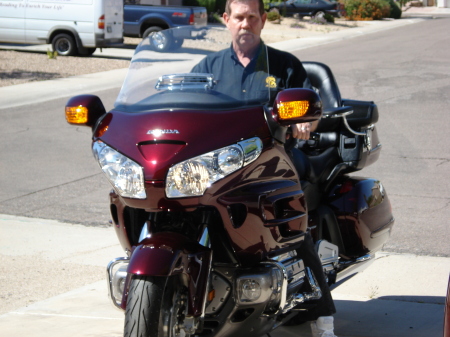 Phil and his 06 Honda Goldwing