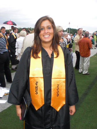 Nicole Graduation from Trumbull High 2009