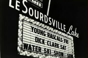 LeSourdsville Lake neon sign