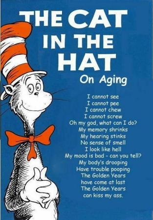 The Cat in the Hat on Aging