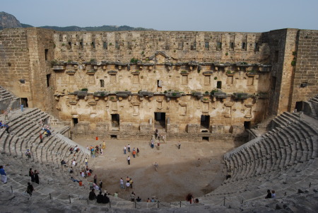 Amphitheatre in Antalya, Turkey, April 2008