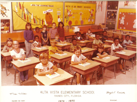 2nd grade Alta Vista Elementary School