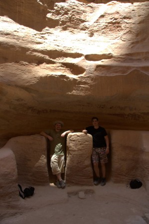 Petra, Jordan w/ my brother Derek