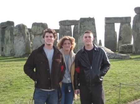 Me and My Boys at Stonehenge
