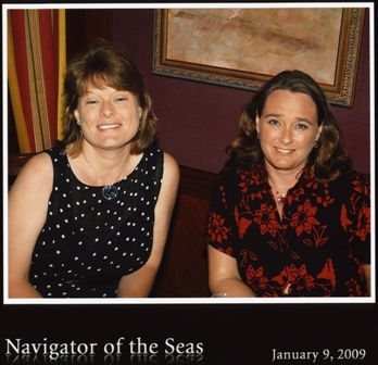 Cruise to Mexico - Me and my sister, Tracy