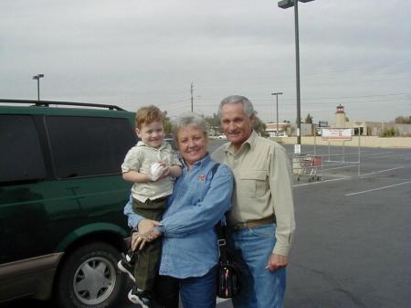 Mick and Andrea with Grandson, Peter