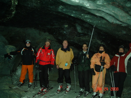 Ice Cave in Swiss Alps, Zermatt 2008