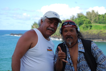 Our Kauai Friend Bobby with Tommy