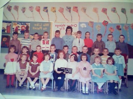 Kindergarten Gillespie Elementary 1963 and 1965
