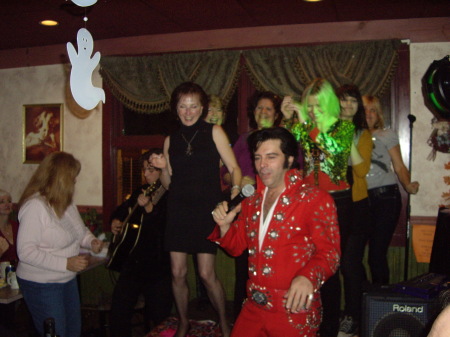 At Rivoli's in Tom's River the Elvis Show