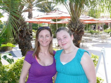 Breanna  and I in Florida