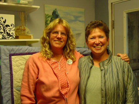 Naomi Stein Howe and friend Deb Morrison