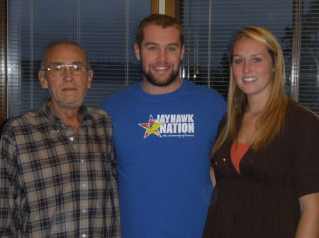 Grandpa Morris with Chaz and Morrisa