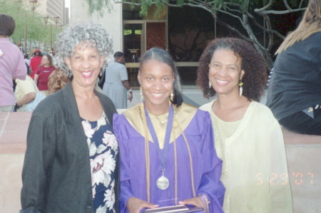 My mom, Ajah and me