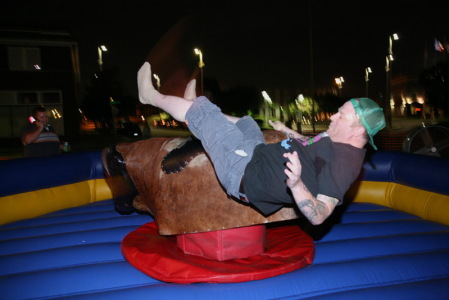 Exit of the mechanical Bull