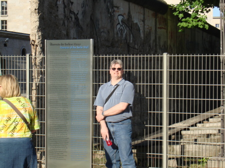 The Berlin Wall. (What's left of it)