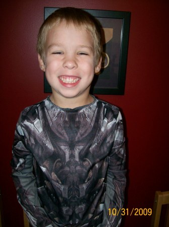 Braydon  youngest grandson, 10/31/2009