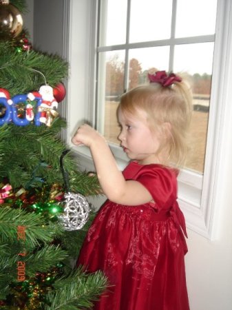 My granddaughter Matti - December 2009