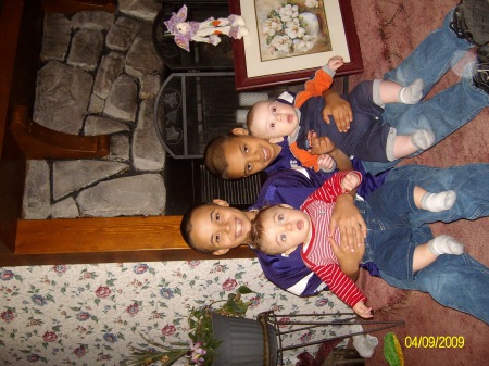 My 4 grandsons