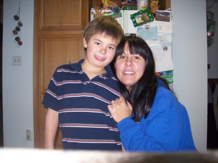 Devin and Mom 2009