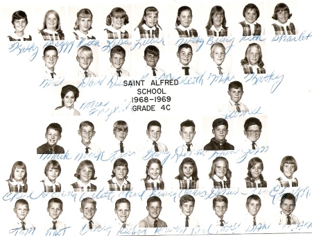 St. Al's 4th grade 1968-69
