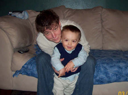 Me and my son Brandon