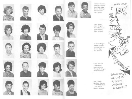 Spring 1964  Luther Burbank Junior High School